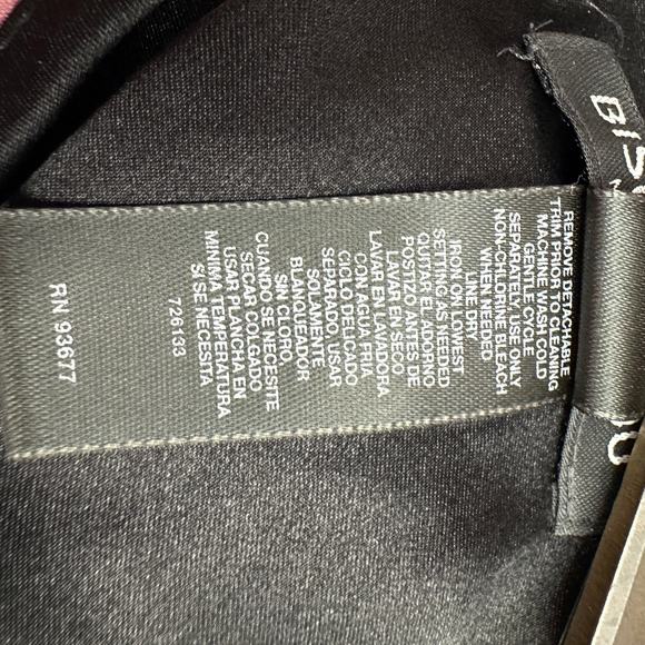 Bisou Bisou Womens Y2K Baby Doll Top Size 16 Floral Bold V Neck Bloomcore - Picture 4 of 7